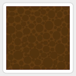 brown bubbles Magnet